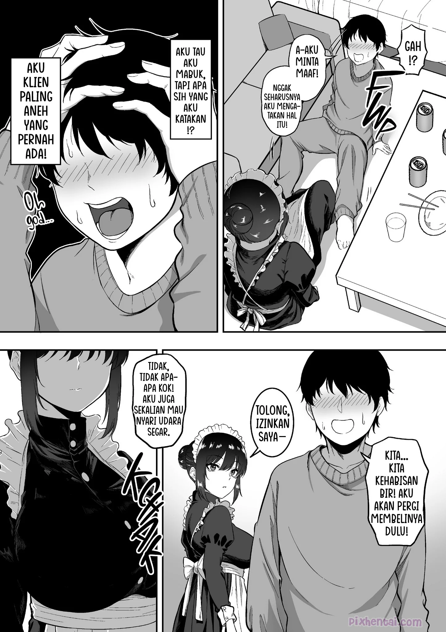 Komik hentai xxx manga sex bokep Maid no Shirasaki-san ni Gohoushi Shite Morau Hanashi part 3 page 11